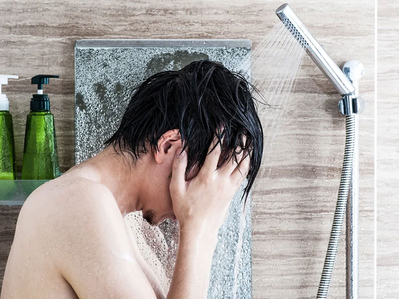 استحمام بعد از جراحی بینی