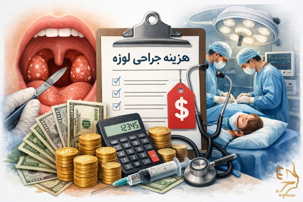 هزینه جراحی لوزه